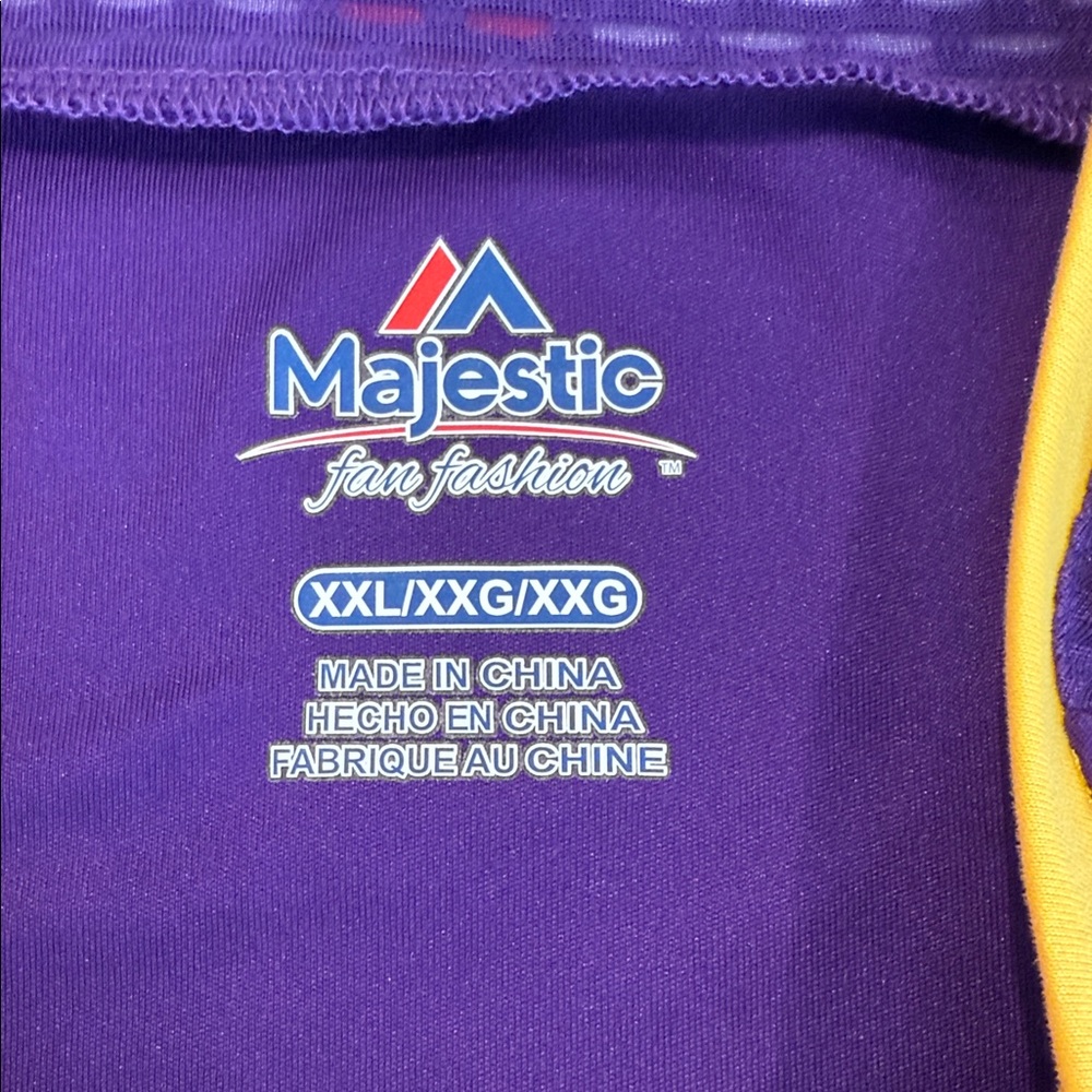 Majestic | NFL Minnesota Vikings Bling Athletic Cut Jersey | XXL - Picture 8 of 8